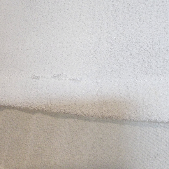 Ezra White Dress Size Medium - Picture 4 of 10